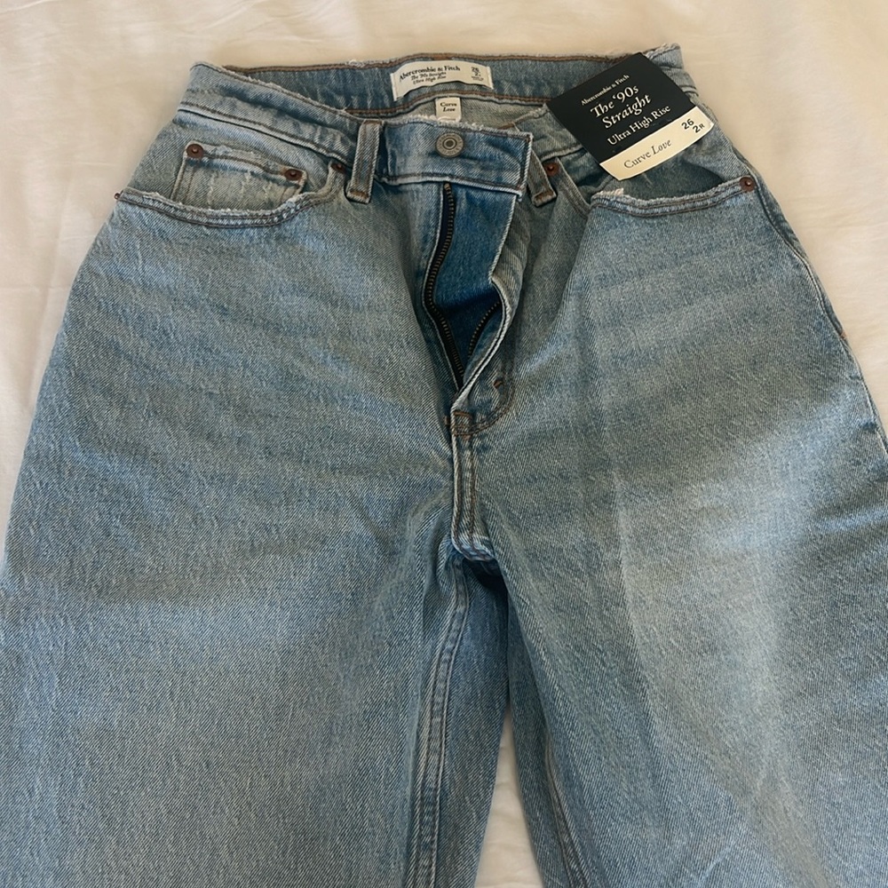 Abercrombie 90s Straight Curve Love Size 26